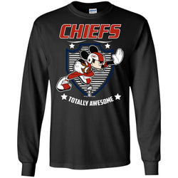 Nfl – Kansas City Chiefs Totally Awesome Mickey Mouse Super Bowl 2019 Football Men Long Sleeve Shirt