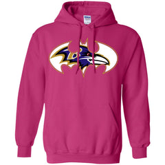 We Are The Baltimore Ravens Batman Nfl Mashup Pullover Hoodie Sweatshirt Pullover Hoodie Sweatshirt - parenttees