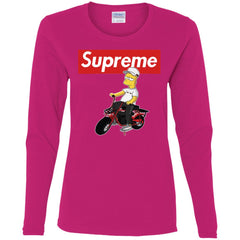 Supreme Car T-shirt Women Long Sleeve Shirt Women Long Sleeve Shirt - parenttees