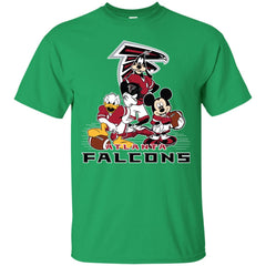 Mickey Mouse Atlanta Falcons American Football Nfl Sports Shirt Men Cotton T-Shirt Men Cotton T-Shirt - parenttees