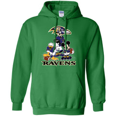 Mickey Mouse Baltimore Ravens American Football Nfl Sports Shirt Pullover Hoodie Sweatshirt Pullover Hoodie Sweatshirt - parenttees