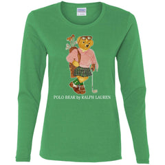 Polo Bear Ralph Lauren T-shirt Women Long Sleeve Shirt Women Long Sleeve Shirt - parenttees