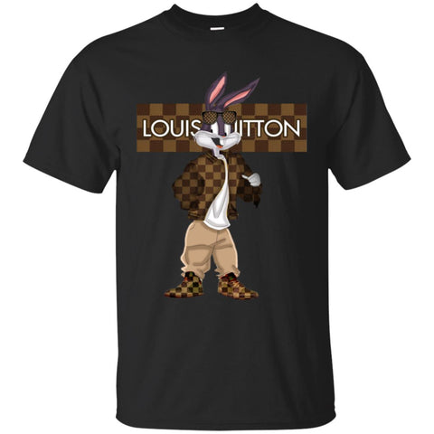 Louis Vuitton Rabbit Beauty T-shirt Men Cotton T-Shirt Black / S Men Cotton T-Shirt - parenttees