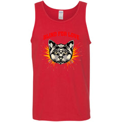 Gucci 2018 Cat Blind For You T-shirt Men Cotton Tank Men Cotton Tank - parenttees