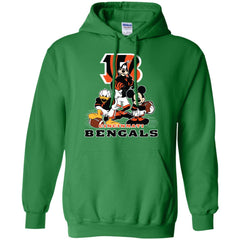 Mickey Mouse Cincinnati Bengals American Football Nfl Sports Shirt Pullover Hoodie Sweatshirt Pullover Hoodie Sweatshirt - parenttees