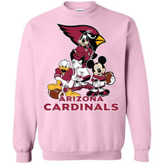 Mickey Mouse Arizona Cardinals American Football Nfl Sports Shirt Crewneck Pullover Sweatshirt Crewneck Pullover Sweatshirt - parenttees