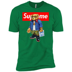 Supreme Bear Style Music T-shirt Men Short Sleeve T-Shirt Men Short Sleeve T-Shirt - parenttees