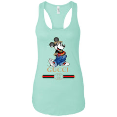 Gucci T-shirt Mouse Mickey Cartoon T-shirt Women Tank Top Women Tank Top - parenttees