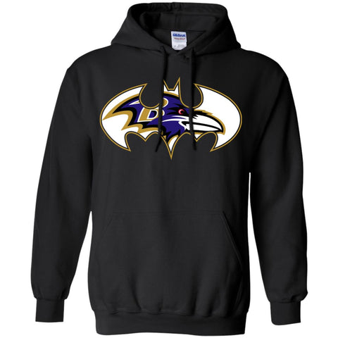 We Are The Baltimore Ravens Batman Nfl Mashup Pullover Hoodie Sweatshirt Black / S Pullover Hoodie Sweatshirt - parenttees