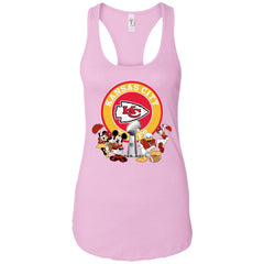 Nfl – Kansas City Chiefs Super Bowl 2019 Mickey Mouse Minnie Mouse Donald Duck Daisy Duck Football Women Tank Top Women Tank Top - parenttees