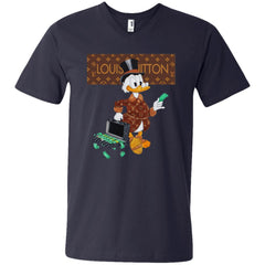 Louis Vuitton Donald Duck T-shirt Men V-Neck T-Shirt Men V-Neck T-Shirt - parenttees