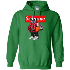 Supreme Bear Basketball T-shirt Pullover Hoodie Sweatshirt Pullover Hoodie Sweatshirt - parenttees