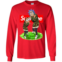 Supreme Rick And Morty Best T-shirt Men Long Sleeve Shirt Men Long Sleeve Shirt - parenttees