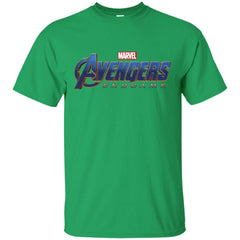 Marvel Avengers Endgame Movie Logo Graphic Men Cotton T-Shirt Men Cotton T-Shirt - parenttees