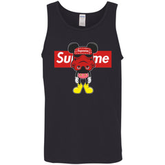 Supreme Robot Mickey Hot T-shirt Men Cotton Tank Men Cotton Tank - parenttees