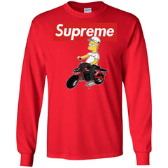 Supreme Car T-shirt Men Long Sleeve Shirt Men Long Sleeve Shirt - parenttees