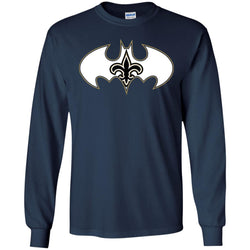 We Are The New Orleans Saints Batman Nfl Mashup Men Long Sleeve Shirt