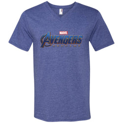 Marvel Avengers Endgame Movie Logo Graphic Men V-Neck T-Shirt