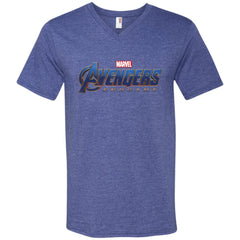 Marvel Avengers Endgame Movie Logo Graphic Men V-Neck T-Shirt Men V-Neck T-Shirt - parenttees