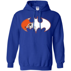 We Are The Cleveland Browns Batman Nfl Mashup Pullover Hoodie Sweatshirt Pullover Hoodie Sweatshirt - parenttees
