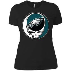 Philadelphia Eagles Grateful Dead Steal Your Face Football Nfl Shirts Women Cotton T-Shirt