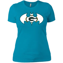 We Are The Green Bay Packers Batman Nfl Mashup Women Cotton T-Shirt Women Cotton T-Shirt - parenttees