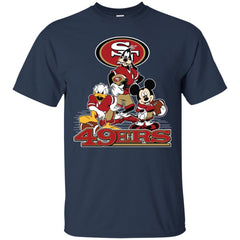 Mickey Mouse San Francisco 49ers American Football Nfl Sports Shirt Men Cotton T-Shirt Men Cotton T-Shirt - parenttees