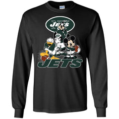 Mickey Mouse New York Jets American Football Nfl Sports Shirt Men Long Sleeve Shirt Men Long Sleeve Shirt - parenttees