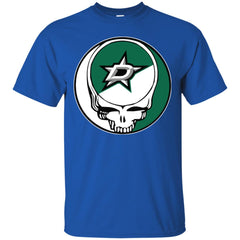 Dallas Stars Grateful Dead Steal Your Face Hockey Nhl Shirts Men Cotton T-Shirt Men Cotton T-Shirt - parenttees