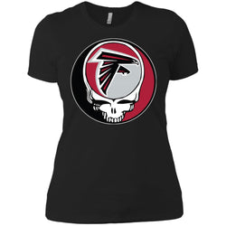 Atlanta Falcons Grateful Dead Steal Your Face Football Nfl Shirts Women Cotton T-Shirt