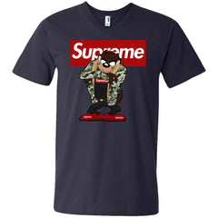 Supreme Hot Bear T-shirt Men V-Neck T-Shirt Men V-Neck T-Shirt - parenttees