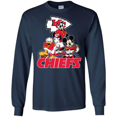 Mickey Mouse Kansas City Chiefs American Football Nfl Sports Shirt Men Long Sleeve Shirt Men Long Sleeve Shirt - parenttees