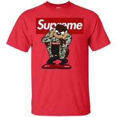 Supreme Hot Bear T-shirt Men Cotton T-Shirt Men Cotton T-Shirt - parenttees