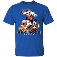 Mickey Mouse Denver Broncos American Football Nfl Sports Shirt Men Cotton T-Shirt Men Cotton T-Shirt - parenttees