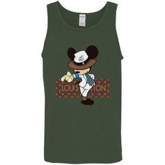 Louis Vuitton Mickey Dance Tshirt Men Cotton Tank Men Cotton Tank - parenttees