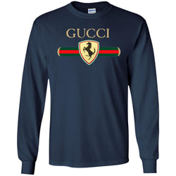 Gucci Ferrari T-shirt Men Long Sleeve Shirt