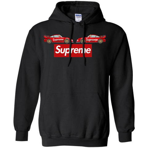 Best Supreme Car T-shirt Pullover Hoodie Sweatshirt Black / S Pullover Hoodie Sweatshirt - parenttees