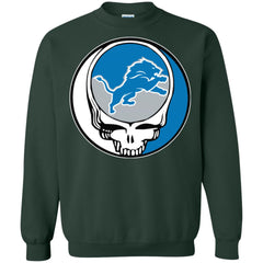 Detroit Lions Grateful Dead Steal Your Face Football Nfl Shirts Crewneck Pullover Sweatshirt Crewneck Pullover Sweatshirt - parenttees
