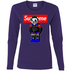 Supreme Bear Trending T-shirt Women Long Sleeve Shirt Women Long Sleeve Shirt - parenttees