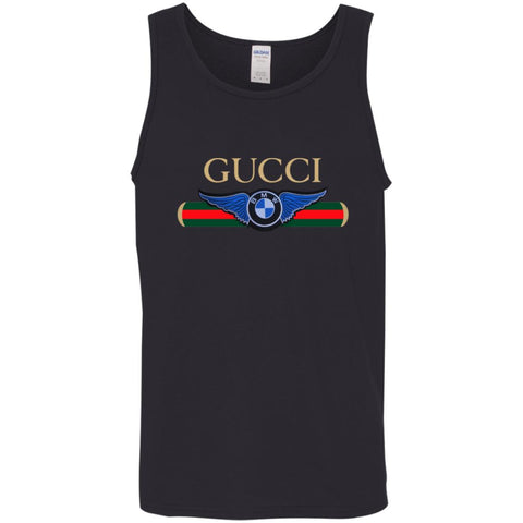 Gucci Bmw T-shirt Men Cotton Tank Black / X-Small Men Cotton Tank - parenttees