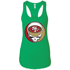 San Francisco 49ers Grateful Dead Steal Your Face Football Nfl Shirts Women Tank Top Women Tank Top - parenttees