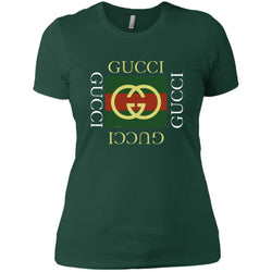 Gucci Logo Gift T-shirt Women Cotton T-Shirt