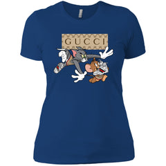 Gucci Tom And Jerry Cartoon T-shirt Women Cotton T-Shirt Women Cotton T-Shirt - parenttees