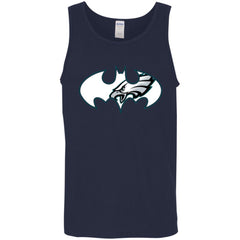 We Are The Philadelphia Eagles Batman Nfl Mashup Men Cotton Tank Men Cotton Tank - parenttees