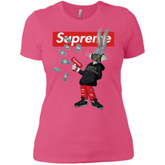 Supreme Rabbit Gucci Gang T-shirt Women Cotton T-Shirt Women Cotton T-Shirt - parenttees