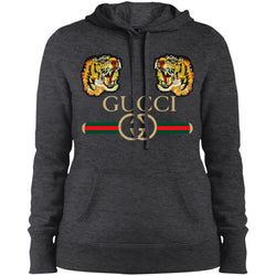 Gucci Tiger Love T-shirt Women Hooded Sweatshirt