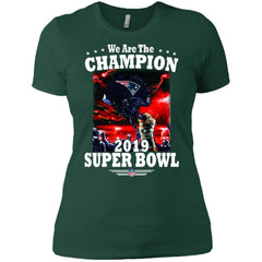 Nfl – New England Patriots We Are The Champion 2019 Super Bowl Football Women Cotton T-Shirt Women Cotton T-Shirt - parenttees