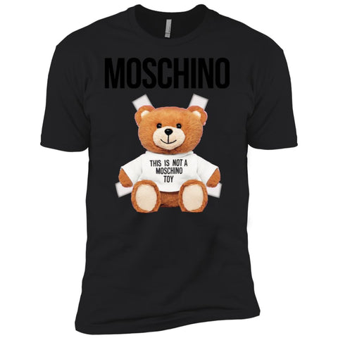 Moschino T-shirt Men Short Sleeve T-Shirt Black / X-Small Men Short Sleeve T-Shirt - parenttees