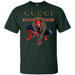 Spider Man Gucci Funny  Trend T- Shirt Men Cotton T-Shirt Men Cotton T-Shirt - parenttees