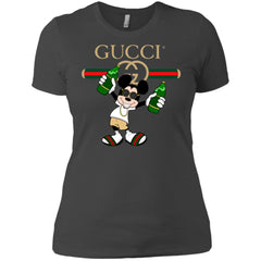 Gucci Mickey Mouse Top Trending T-shirt Women Cotton T-Shirt Women Cotton T-Shirt - parenttees